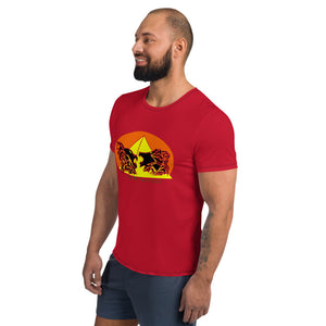 All-Over Print Men's Athletic T-shirt