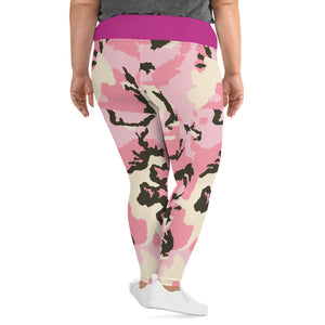 All-Over Print Plus Size Leggings