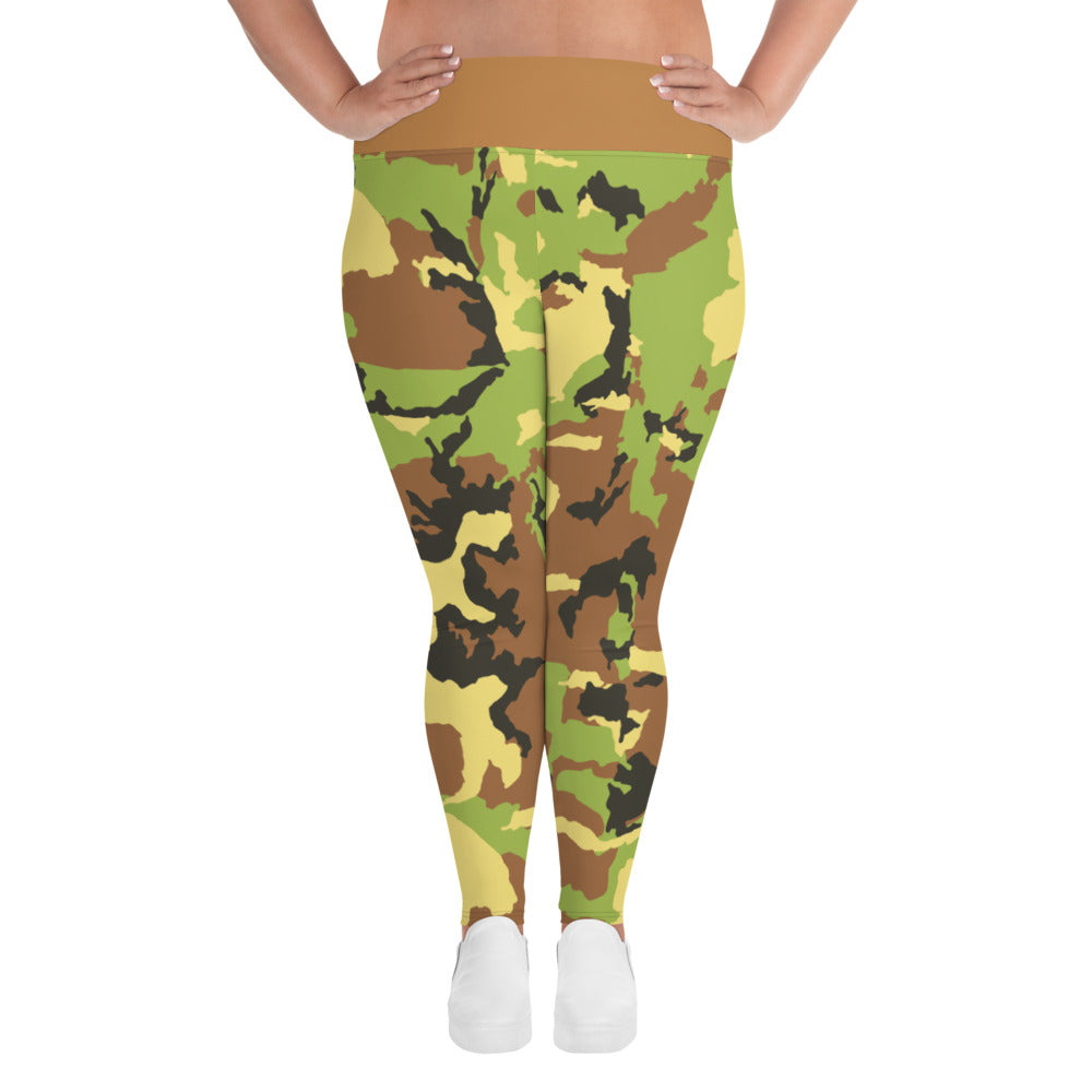 All-Over Print Plus Size Leggings