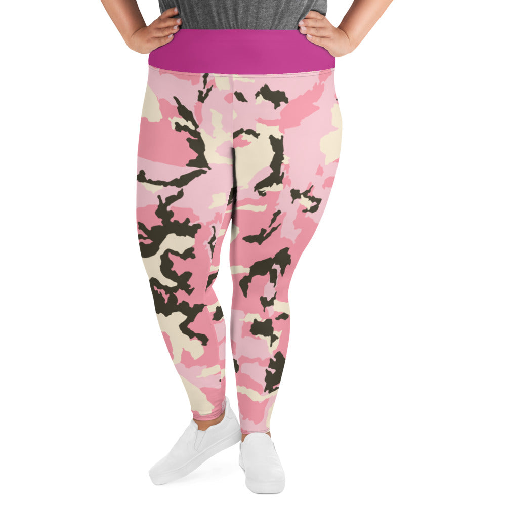 All-Over Print Plus Size Leggings