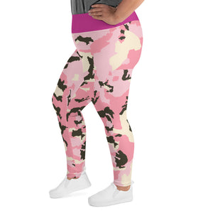 All-Over Print Plus Size Leggings