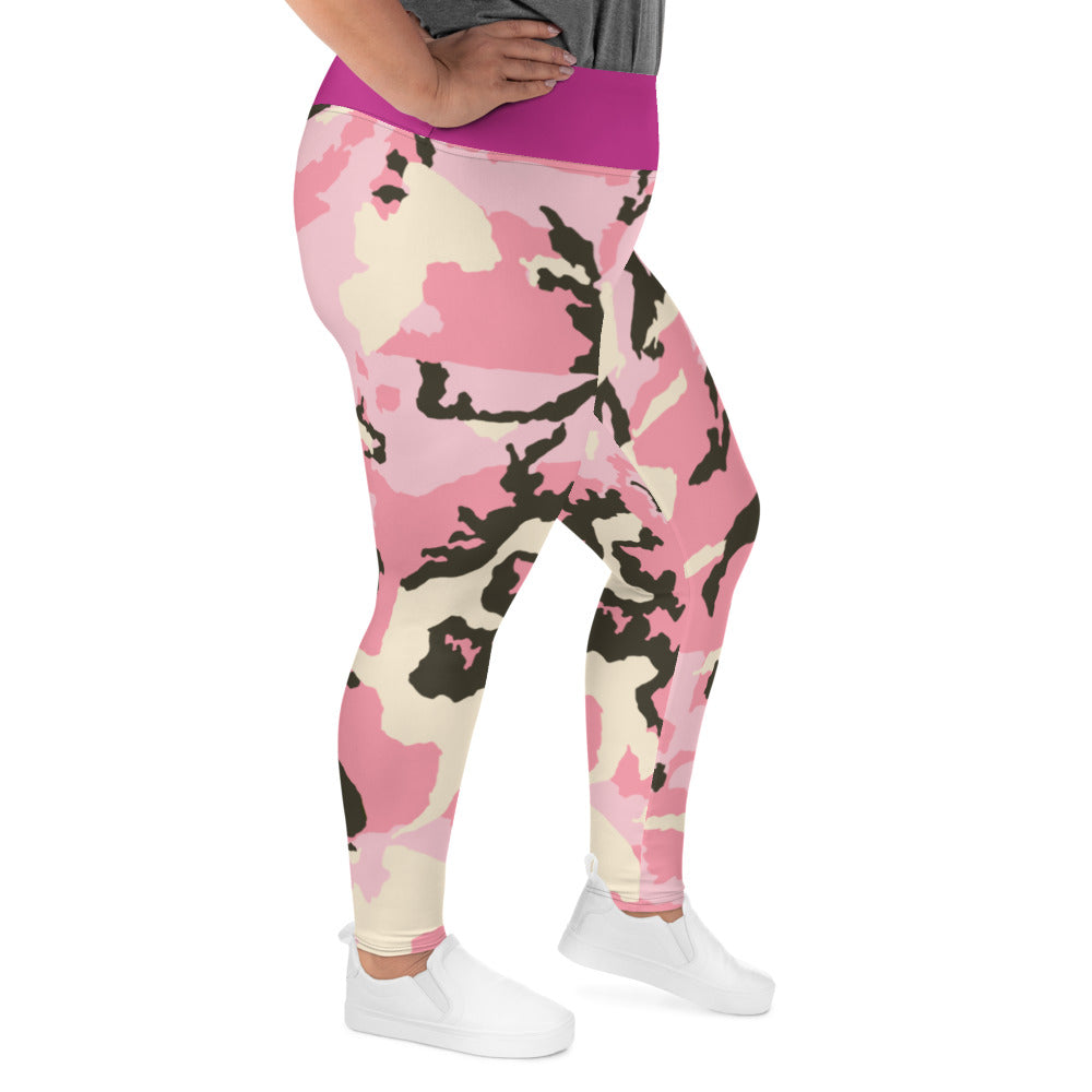 All-Over Print Plus Size Leggings